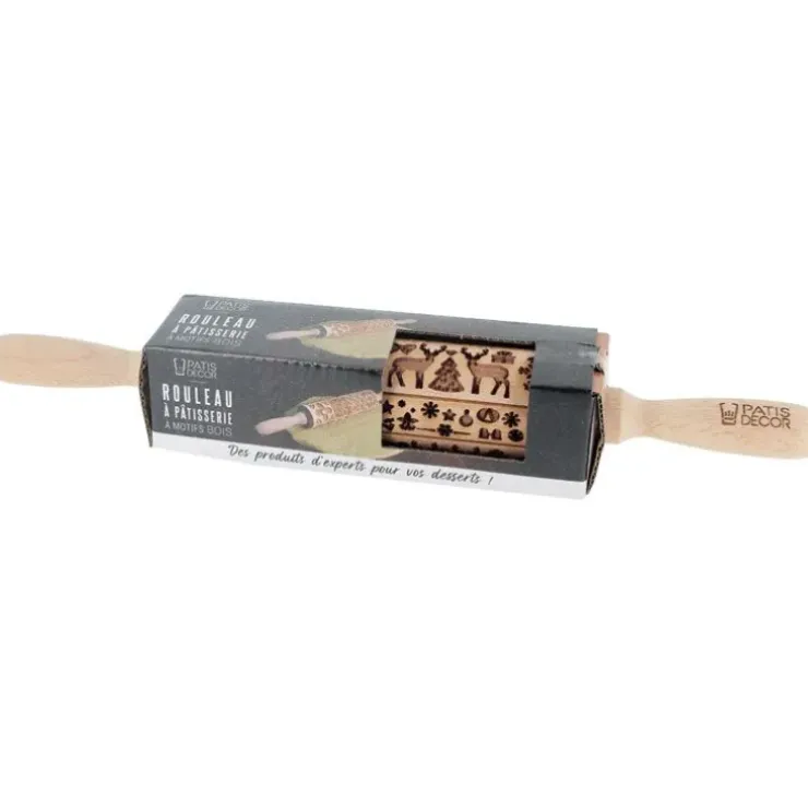 Cerf Dellier Rouleau empreintes Winter Discount