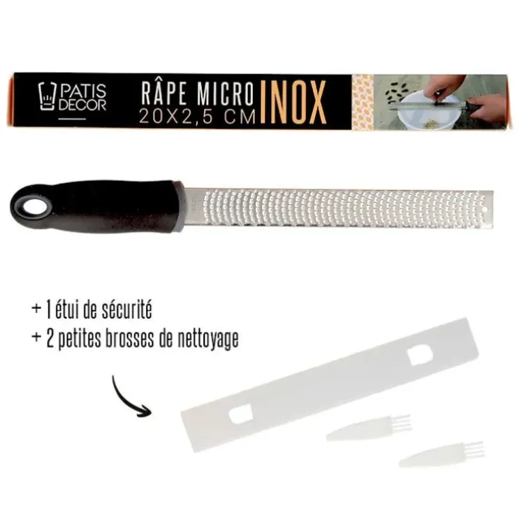 Cerf Dellier Râpe micro inox New