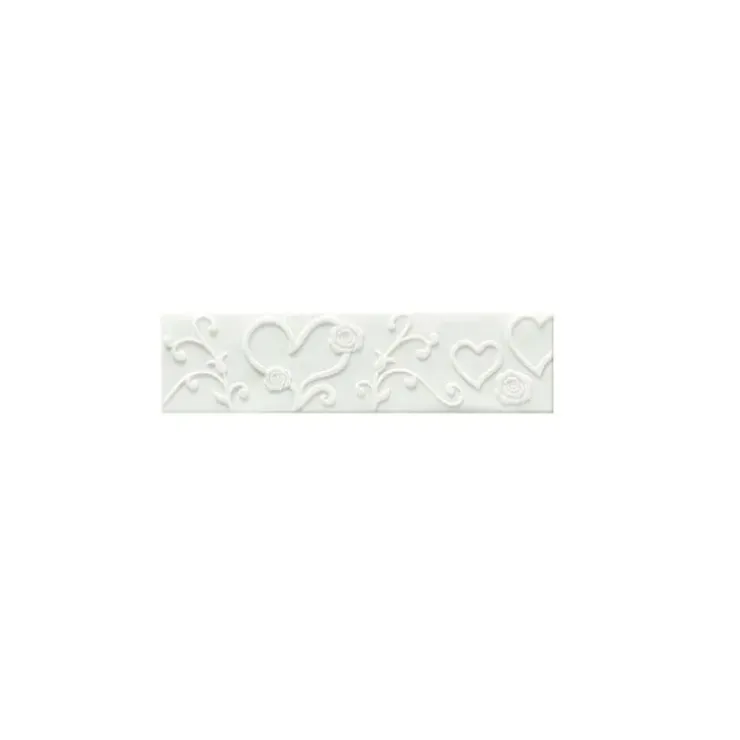 Cerf Dellier Ruban pâte à sucre coeurs h 5 cm (1,25 m) Discount