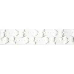 Cerf Dellier Ruban pâte à sucre noeuds blanc h 3 cm (2,5 m) Sale