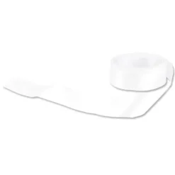 Cerf Dellier Ruban satin blanc largeur 25 mm (5 m) Best