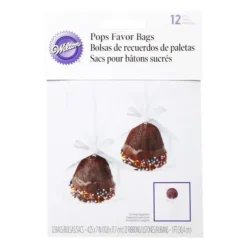Cerf Dellier Sachets à cake pops Wilton (x12) Best