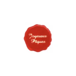 Cerf Dellier Sceaux Joyeuses Pâques chocolat blanc (x 70) - DDM 07/24 Online