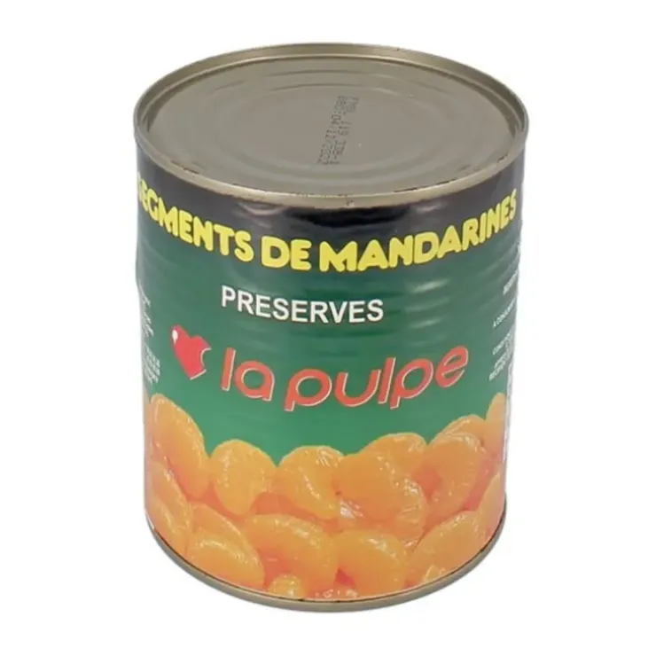 Cerf Dellier Segments de mandarines préservés La Pulpe Discount
