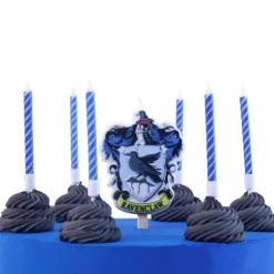 Cerf Dellier Set de 7 bougies d'anniversaire Serdaigle Harry Potter New