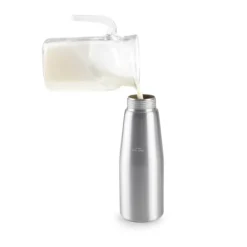 Cerf Dellier Siphon à crème argent Sale