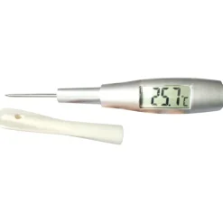 Cerf Dellier Spatule thermomètre en silicone -50°C à +300°C New