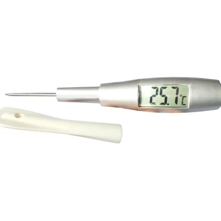 Cerf Dellier Spatule thermomètre en silicone -50°C à +300°C New