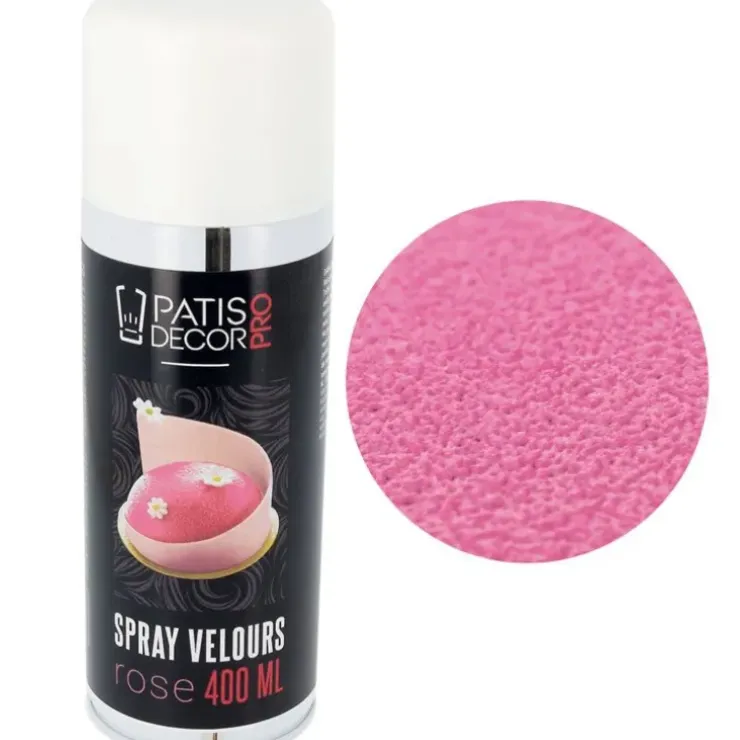 Cerf Dellier Spray effet velours Rose 400 ml Clearance