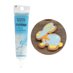 Cerf Dellier Stylo pâtissier bleu goût chocolat Hot