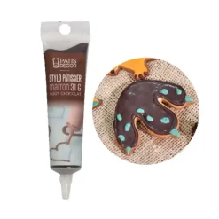 Cerf Dellier Stylo pâtissier marron goût chocolat Outlet