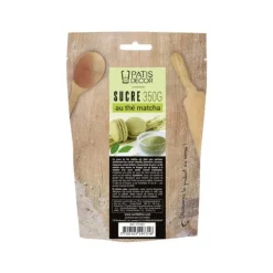 Cerf Dellier Sucre au thé matcha 350 g Outlet