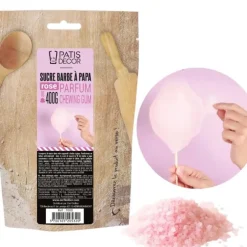 Cerf Dellier Sucre barbe à papa Chewing Gum 400 g Discount