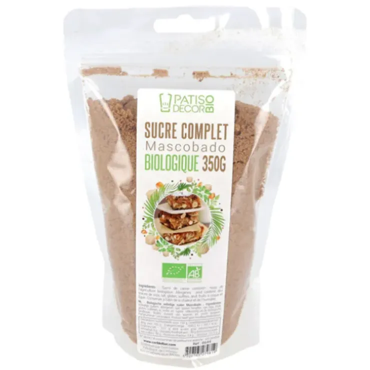 Cerf Dellier Sucre complet Mascobado Bio 350 g Best
