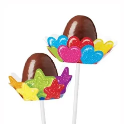 Cerf Dellier Support à cake pops coeurs étoiles Wilton (x8) Best