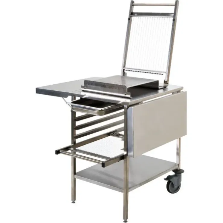 Cerf Dellier Table mobile inox pour guitare 71x61x85 cm Sale