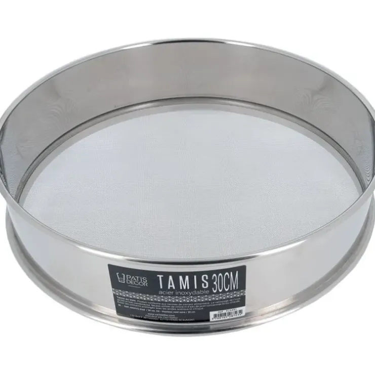 Cerf Dellier Tamis à farine ø 30 cm inox Outlet