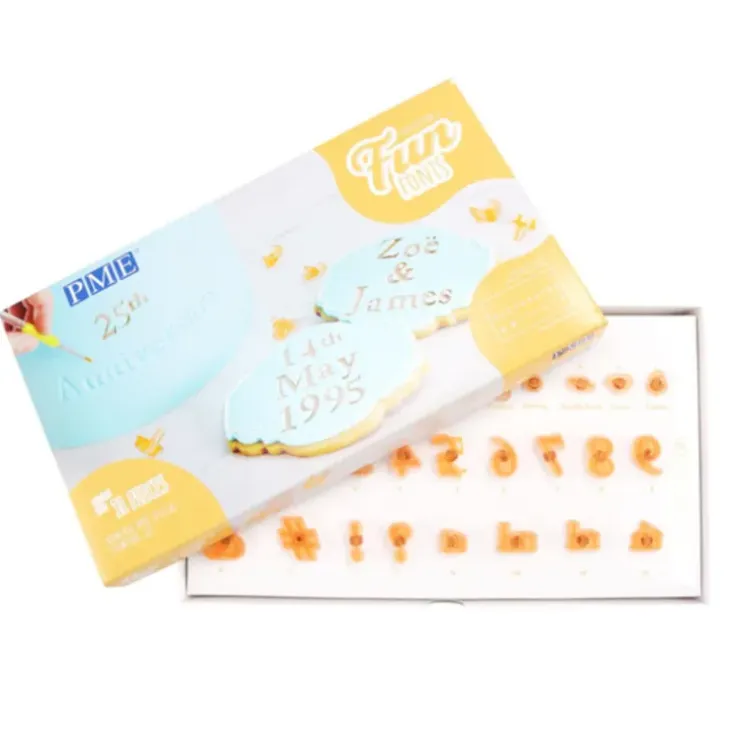 Cerf Dellier Tampons embosseurs chiffres Fun Fonts PME (x31)