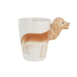 Cerf Dellier Tasse à tête de Chien 2
