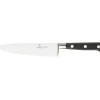 Cerf Dellier Tradition couteau de cuisine forgé monobloc inox 15 cm Outlet