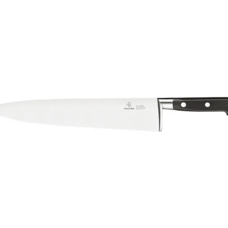 Cerf Dellier Tradition couteau de cuisine forgé monobloc inox 30 cm