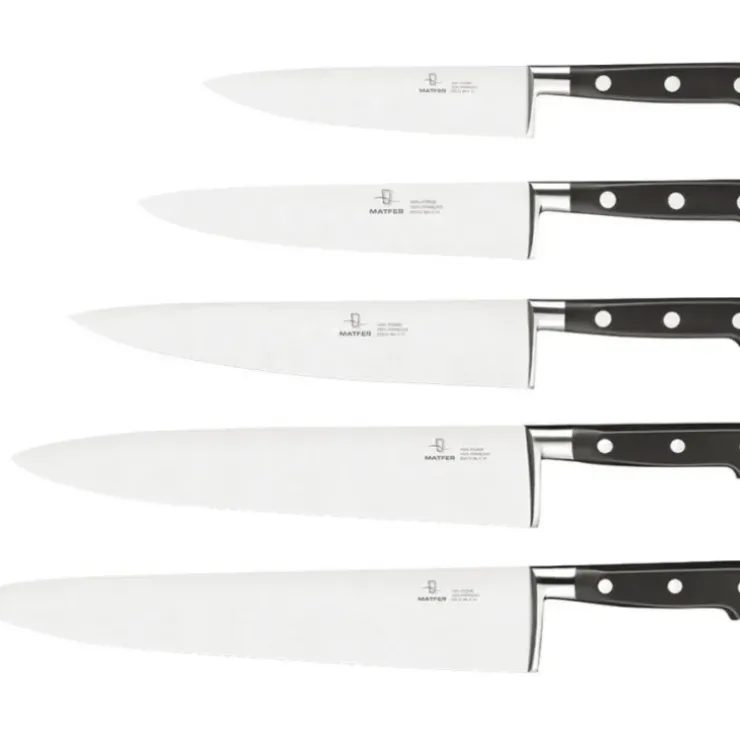 Cerf Dellier Tradition couteau de cuisine forgé monobloc inox 30 cm