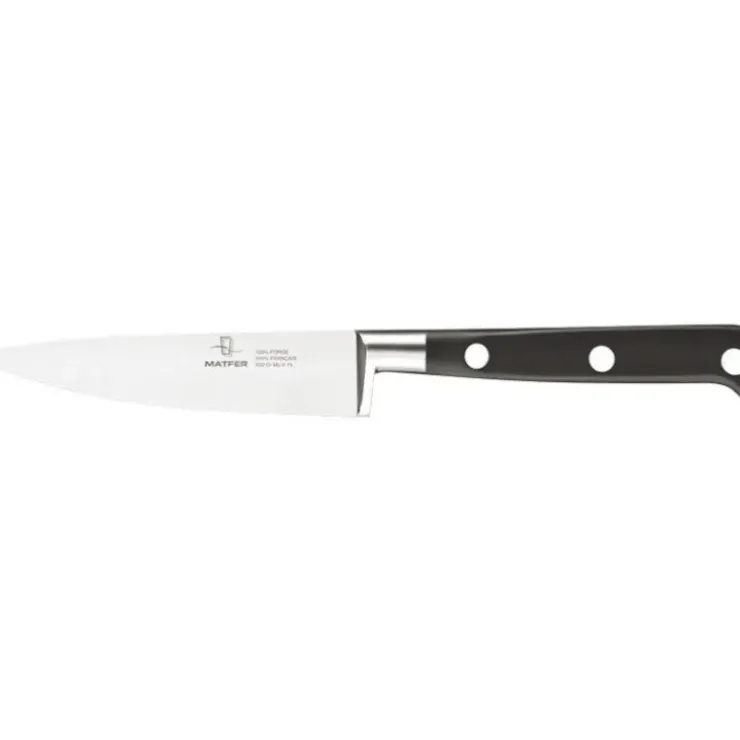 Cerf Dellier Tradition couteau d'office forgé monobloc inox 10 cm Outlet