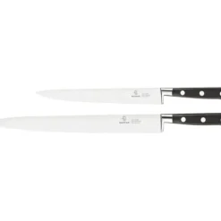 Cerf Dellier Tradition couteau tranchelard forgé monobloc inox 25 cm