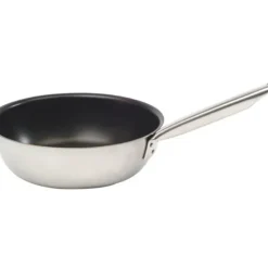 Cerf Dellier Tradition inox sauteuse évasée anti-adhérente 28 cm Discount