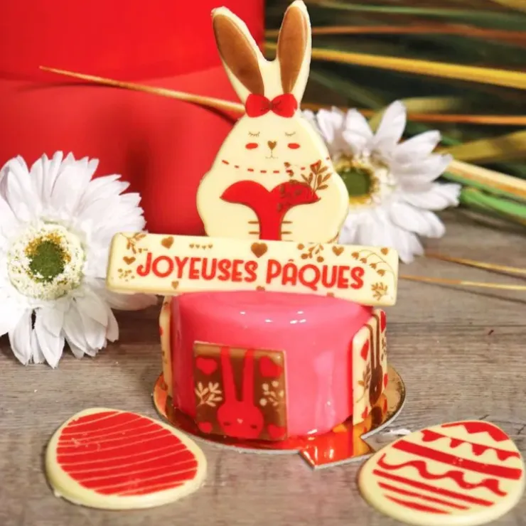 Cerf Dellier Transfert chocolat lapin de Pâques Online