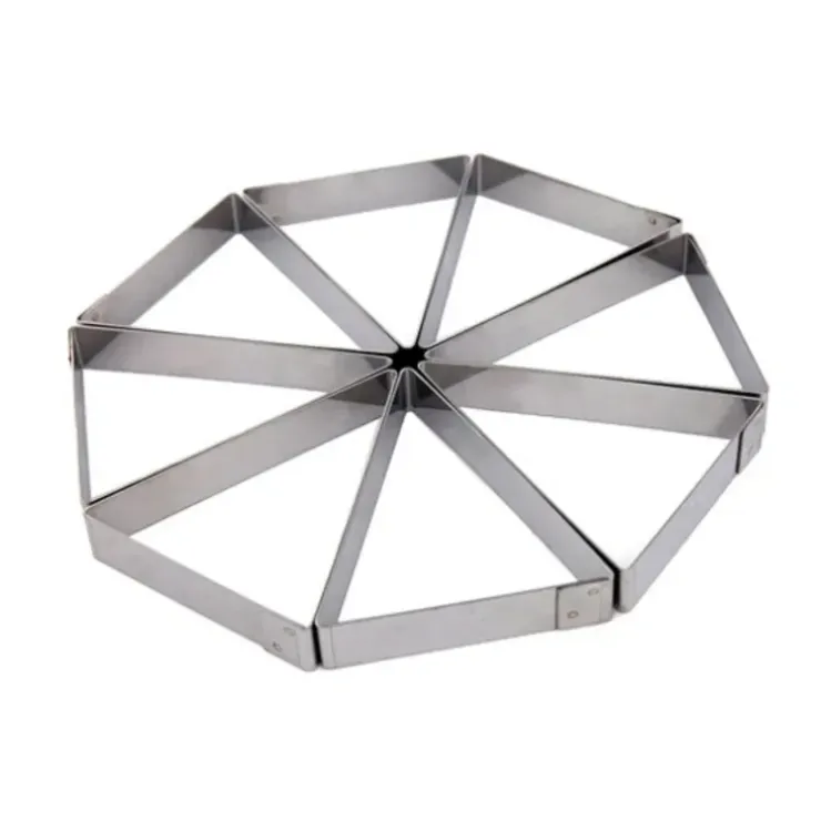 Cerf Dellier Triangle à parts de tarte (x8) New