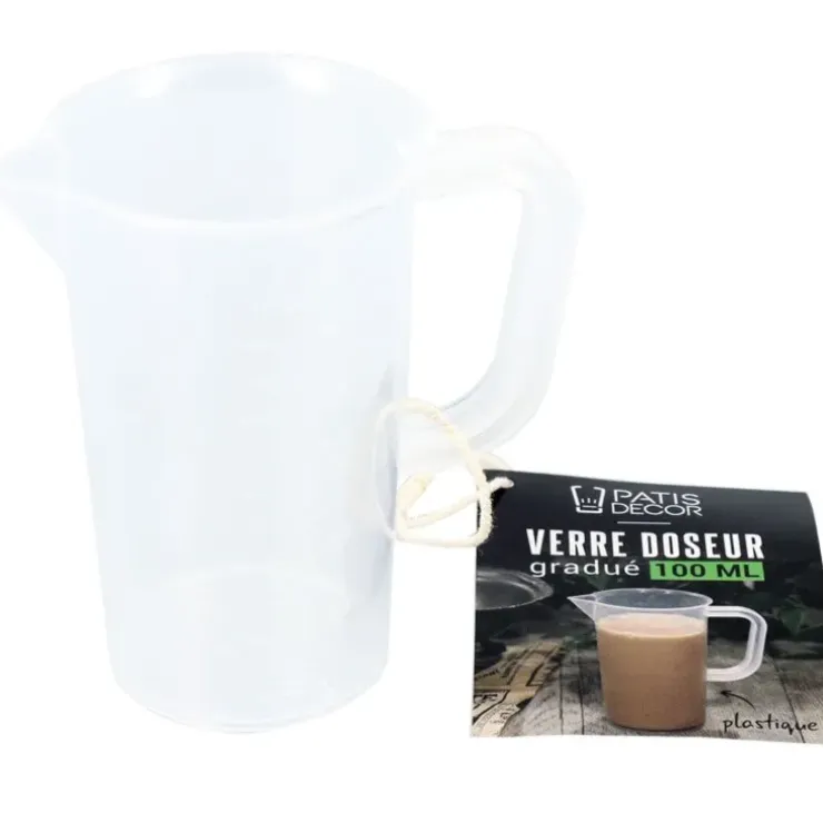 Cerf Dellier Verre doseur gradué plastique 100 ml Sale