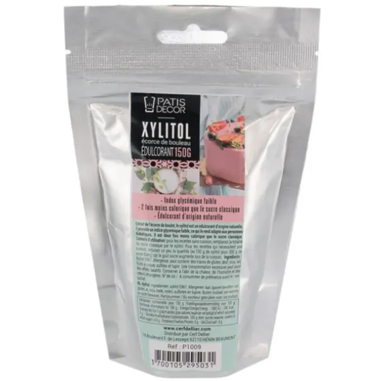 Cerf Dellier Xylitol écorce de bouleau 150 g Hot
